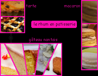 lien recette de rhum dans la patisserie